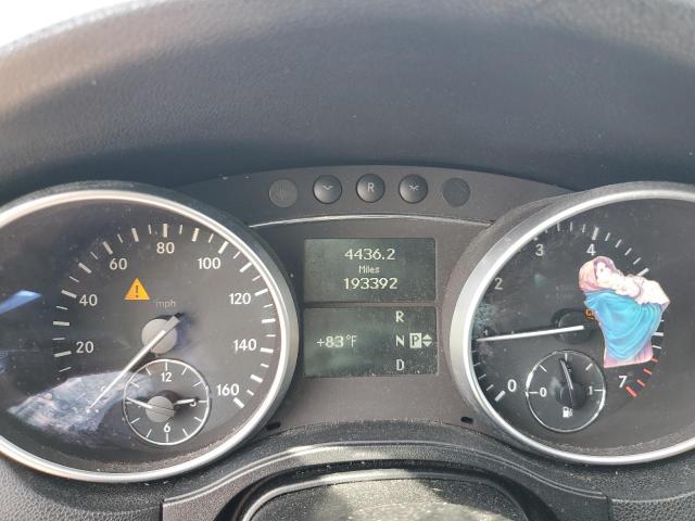 4JGBB8GB3BA646649 - 2011 MERCEDES-BENZ ML 350 4MATIC WHITE photo 9