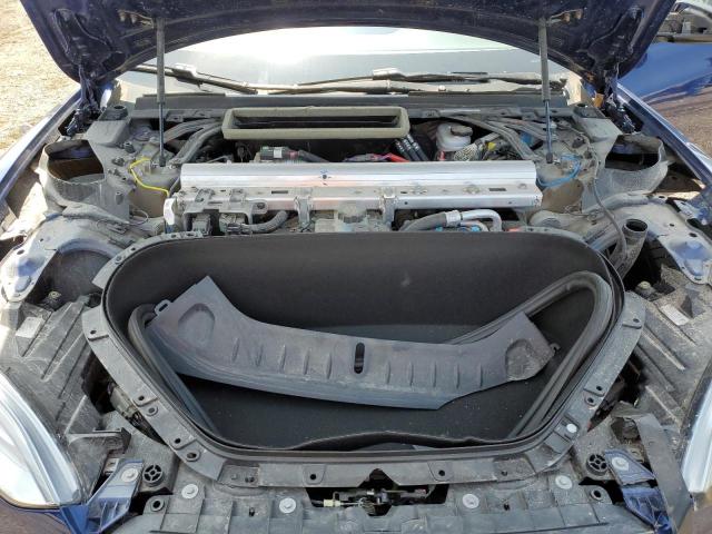 5YJSA1E69MF442405 - 2021 TESLA MODEL S ლურჯი ფოტო 11