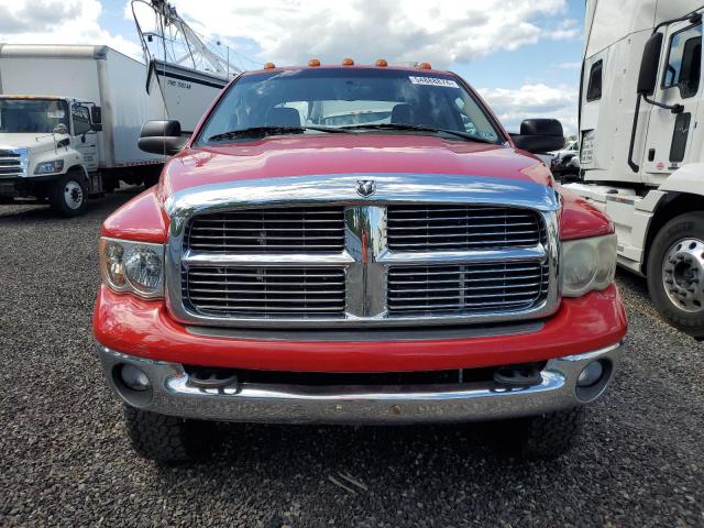 3D7LS38C65G730592 - 2005 DODGE RAM 3500 ST RED photo 5