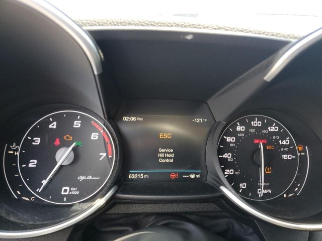 ZARFAEDN5J7594741 - 2018 ALFA ROMEO GIULIA Q4 黑色 照片 9