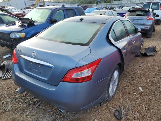 1N4AA5AP4BC816680 - 2011 NISSAN MAXIMA S BLUE photo 4