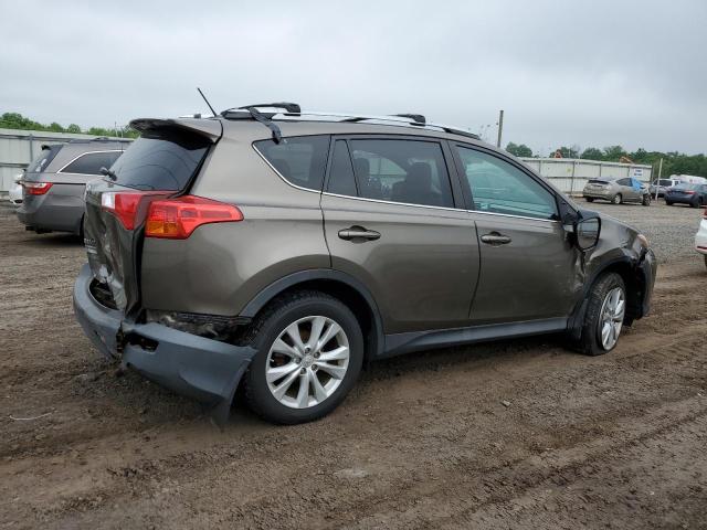 2T3DFREV9DW067884 - 2013 TOYOTA RAV4 LIMITED BROWN photo 3