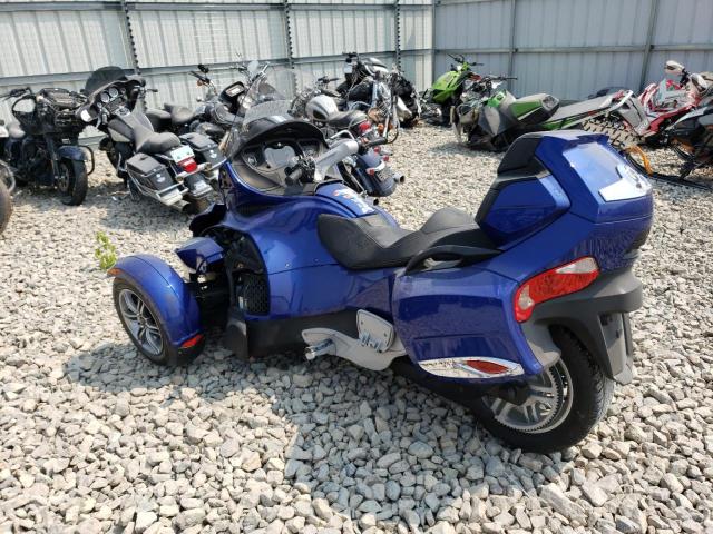 2BXJBKC17CV000013 - 2012 CAN-AM SPYDER ROA RT BLUE photo 3