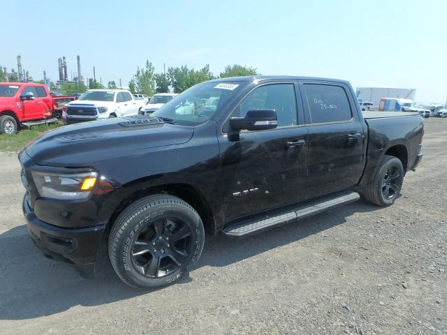 1C6SRFVT8NN120084 - 2022 RAM 1500 SPORT BLACK photo 1