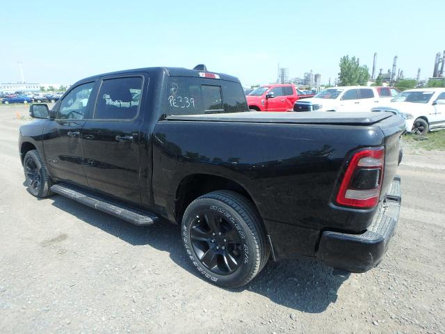 1C6SRFVT8NN120084 - 2022 RAM 1500 SPORT BLACK photo 2