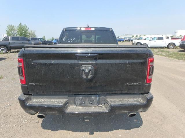 1C6SRFVT8NN120084 - 2022 RAM 1500 SPORT BLACK photo 6