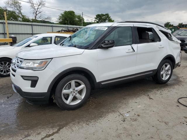 1FM5K7D82JGC51468 - 2018 FORD EXPLORER XLT WHITE photo 1