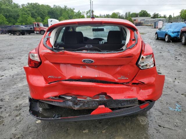 1FADP3K2XDL181664 - 2013 FORD FOCUS SE RED photo 6