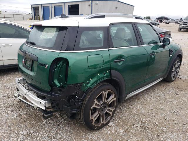 WMZ53BR05N3N45578 - 2022 MINI COOPER S COUNTRYMAN GREEN photo 3