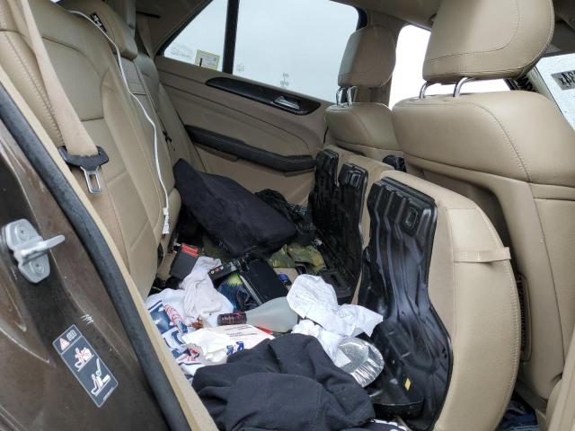 4JGDA5HBXCA035379 - 2012 MERCEDES-BENZ ML 350 4MATIC BROWN photo 10