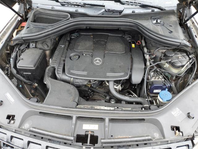 4JGDA5HBXCA035379 - 2012 MERCEDES-BENZ ML 350 4MATIC BROWN photo 11