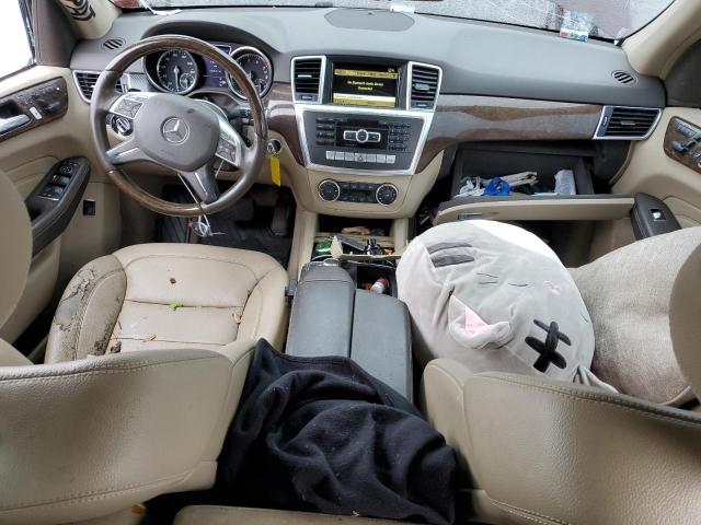 4JGDA5HBXCA035379 - 2012 MERCEDES-BENZ ML 350 4MATIC BROWN photo 8