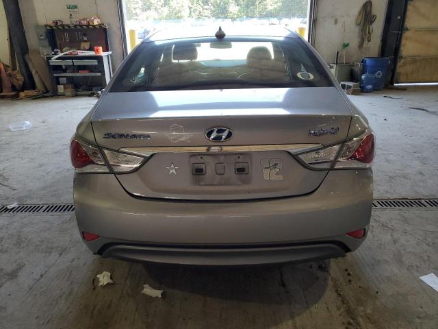 KMHEC4A40CA028641 - 2012 HYUNDAI SONATA HYBRID GRAY photo 6