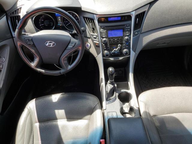 KMHEC4A40CA028641 - 2012 HYUNDAI SONATA HYBRID GRAY photo 8