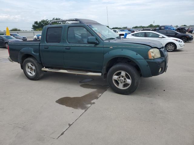 1N6ED27T81C377517 - 2001 NISSAN FRONTIER CREW CAB XE GREEN photo 4