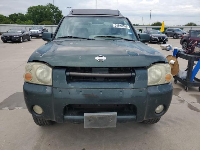 1N6ED27T81C377517 - 2001 NISSAN FRONTIER CREW CAB XE GREEN photo 5