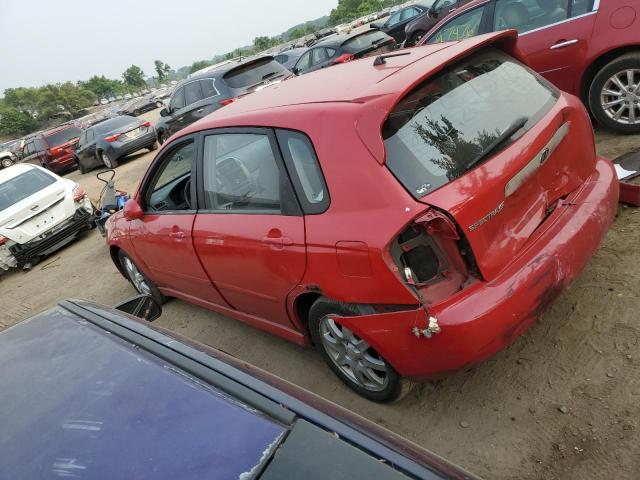 KNAFE161265270938 - 2006 KIA SPECTRA5 RED photo 2