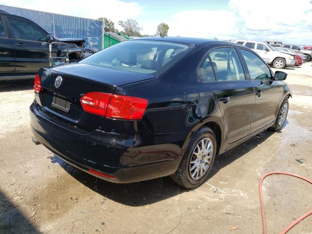 3VW2K7AJ9EM376782 - 2014 VOLKSWAGEN JETTA BASE 黑色 照片 3