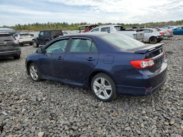 2T1BU4EE3DC069379 - 2013 TOYOTA COROLLA BASE BLUE photo 2