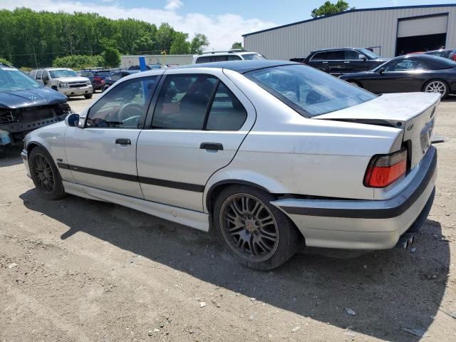 WBSCD0324WEE14128 - 1998 BMW M3 AUTOMATIC SILVER photo 2