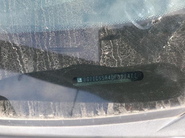 1G11C5SA4DF311411 - 2013 CHEVROLET MALIBU 1LT GRAY photo 12