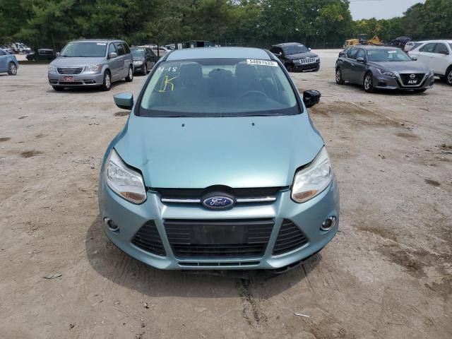 1FAHP3F21CL127695 - 2012 FORD FOCUS SE TURQUOISE photo 5