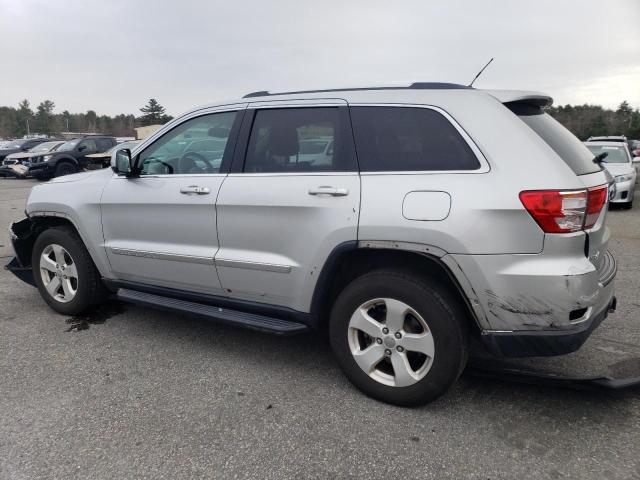 1C4RJEAG3DC636574 - 2013 JEEP GRAND CHER LAREDO SILVER photo 2