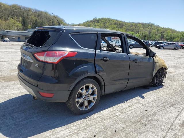 1FMCU9HX8DUC40236 - 2013 FORD ESCAPE SEL BLACK photo 3