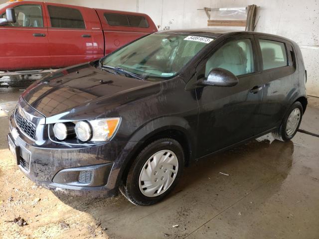 1G1JA6SH6E4230691 - 2014 CHEVROLET SONIC LS BLACK photo 1