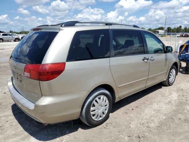 5TDZA23C75S333869 - 2005 TOYOTA SIENNA CE BEIGE photo 3