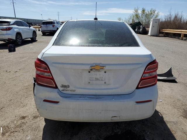 1G1JB5SH5J4104808 - 2018 CHEVROLET SONIC LS თეთრი ფოტო 6