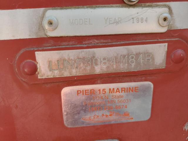 LUNF3084M84B - 1984 LUND BOAT W/TRL RED photo 10