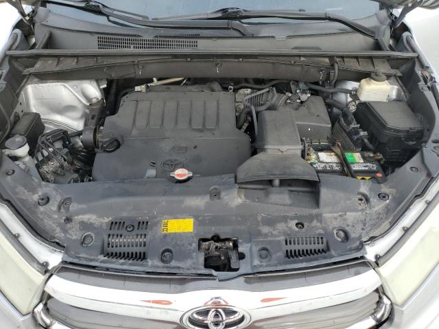 5TDKKRFH8GS501150 - 2016 TOYOTA HIGHLANDER XLE SILVER photo 12