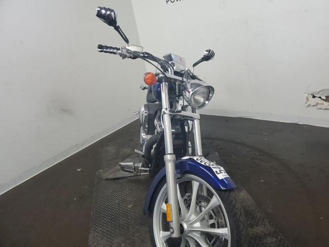 JH2SC6105BK100935 - 2011 HONDA VT1300 CX BLUE photo 7