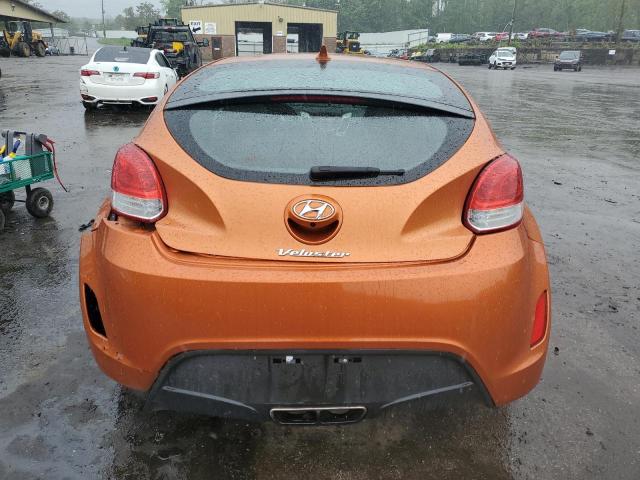 KMHTC6AD1FU228448 - 2015 HYUNDAI VELOSTER ORANGE photo 6