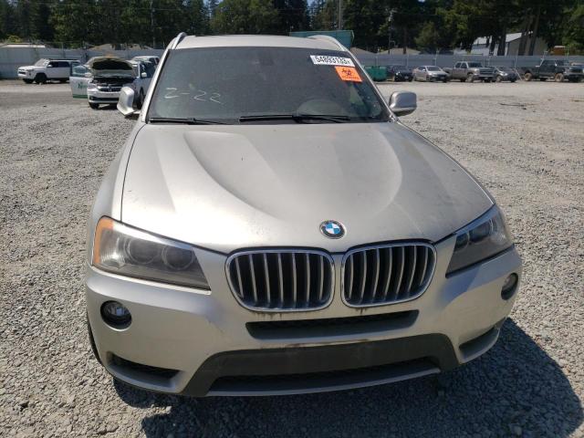 5UXWX7C51DL976264 - 2013 BMW X3 XDRIVE35I SILVER photo 5