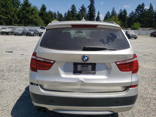 5UXWX7C51DL976264 - 2013 BMW X3 XDRIVE35I SILVER photo 6