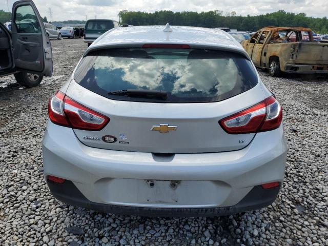 3G1BE6SM0JS569043 - 2018 CHEVROLET CRUZE LT SILVER photo 6