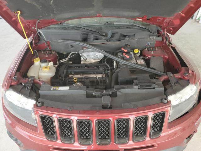 1C4NJCBA5FD343236 - 2015 JEEP COMPASS SPORT Bordeaux Foto 12