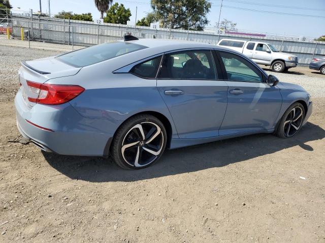 1HGCV2F36NA018128 - 2022 HONDA ACCORD SPORT GRAY photo 3