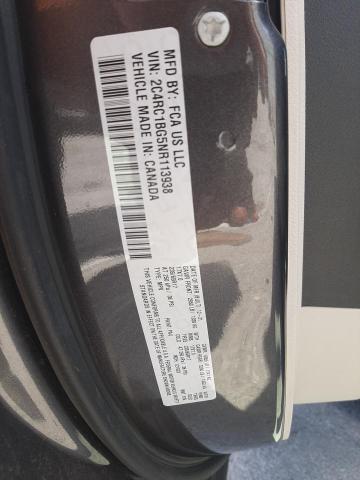 2C4RC1BG5NR113938 - 2022 CHRYSLER PACIFICA TOURING L Boz foto 12