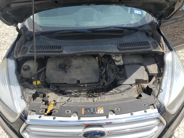 1FMCU0GD1JUB17280 - 2018 FORD ESCAPE SE BLACK photo 12