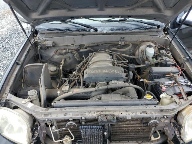 5TBRT3416YS069828 - 2000 TOYOTA TUNDRA ACCESS CAB შავი ფოტო 11