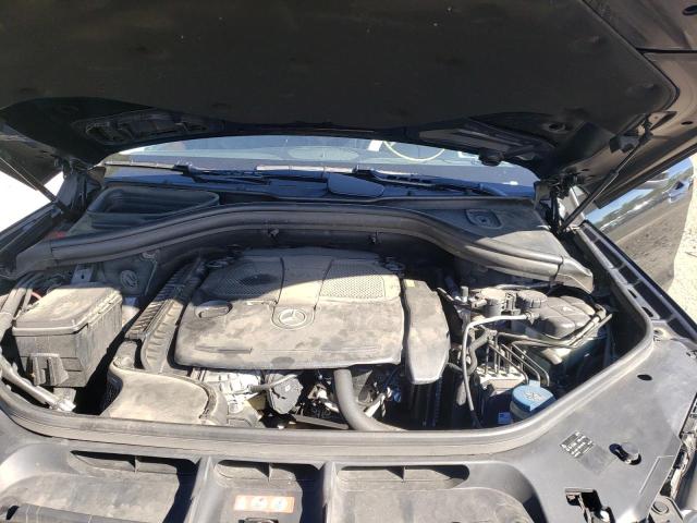 4JGDA5HB0CA008949 - 2012 MERCEDES-BENZ ML 350 4MATIC BLACK photo 7