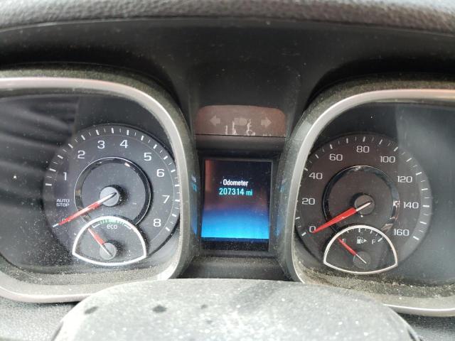 1G11D5RR3DF109569 - 2013 CHEVROLET MALIBU 1LT ნაცრისფერი ფოტო 9