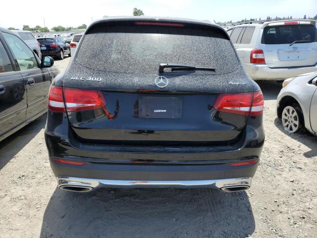 WDC0G4KB8KF560618 - 2019 MERCEDES-BENZ GLC 300 4MATIC BLACK photo 6