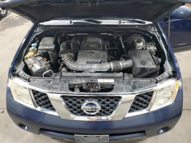 5N1AR18W56C600802 - 2006 NISSAN PATHFINDER LE BLUE photo 12