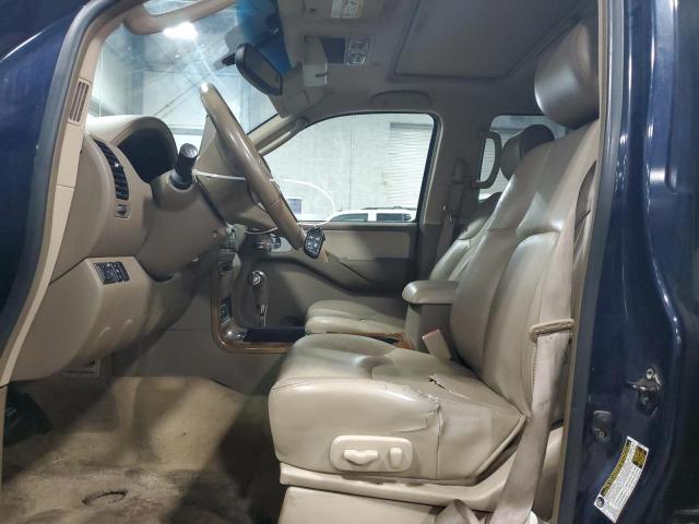 5N1AR18W56C600802 - 2006 NISSAN PATHFINDER LE BLUE photo 7