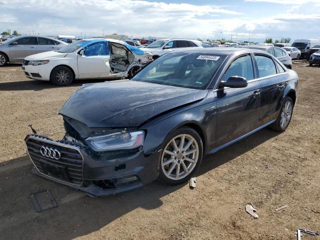 WAUFFAFL9GN015588 - 2016 AUDI A4 PREMIUM PLUS S-LINE BLUE photo 1