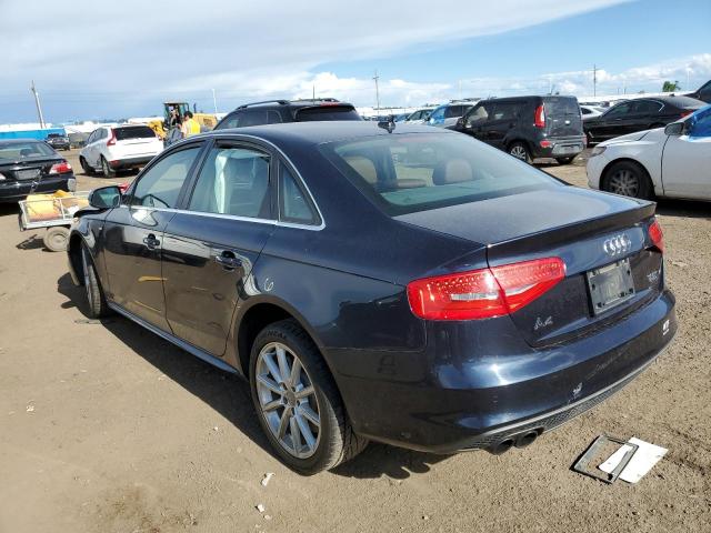 WAUFFAFL9GN015588 - 2016 AUDI A4 PREMIUM PLUS S-LINE BLUE photo 2